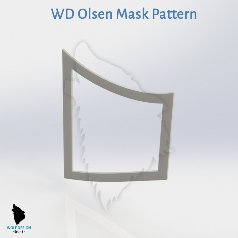 STL file Mask Pattern - ADULT SIZE 🔧・3D print design to download・Cults